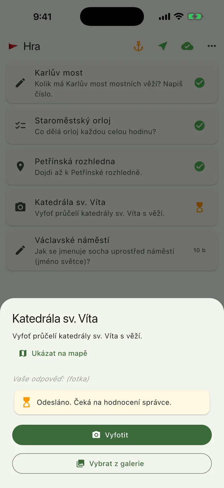 Photo task detail